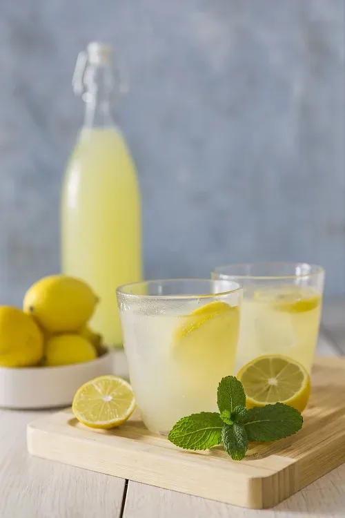 lemon water on empty stomach