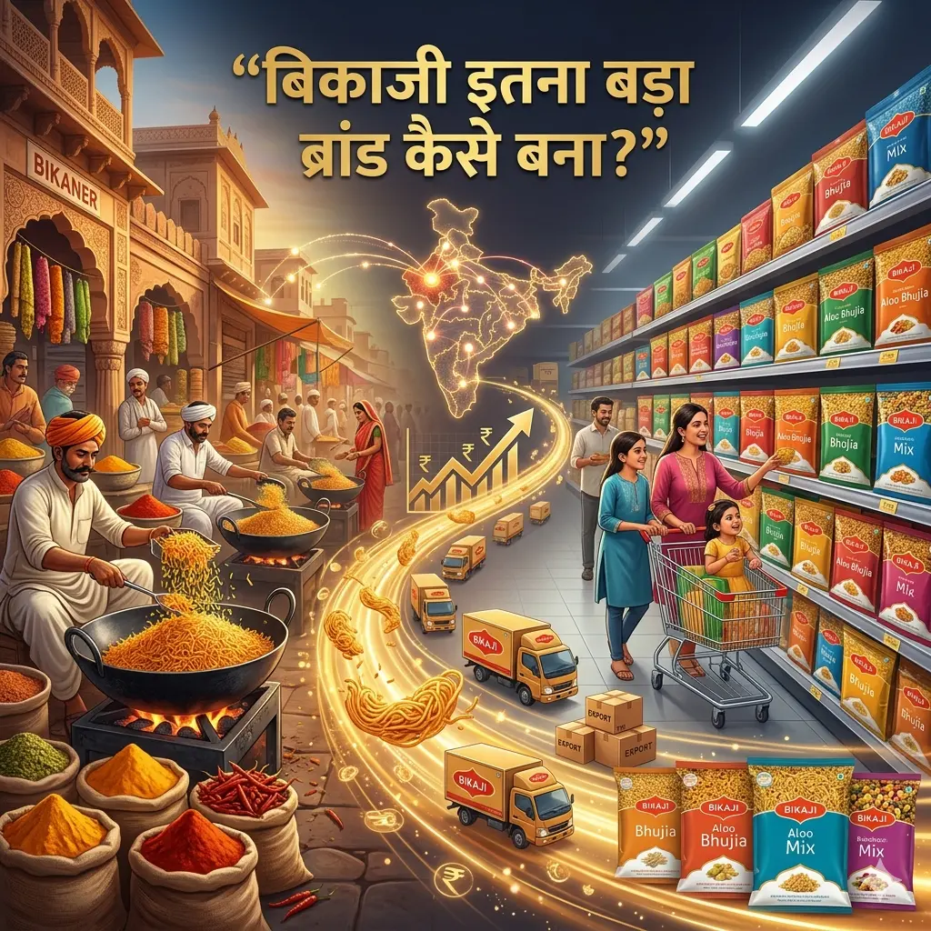 Bikaji इतना बड़ा Brand कैसे बना?